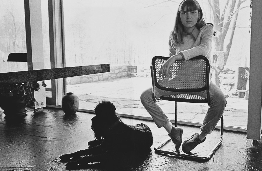 Francesca Breuer at the Breuer House in New Canaan, CT